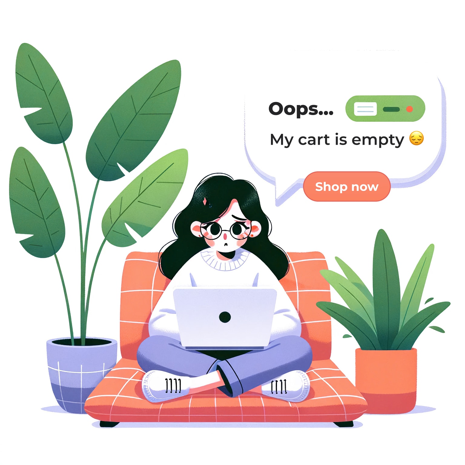 Empty Cart Illustration